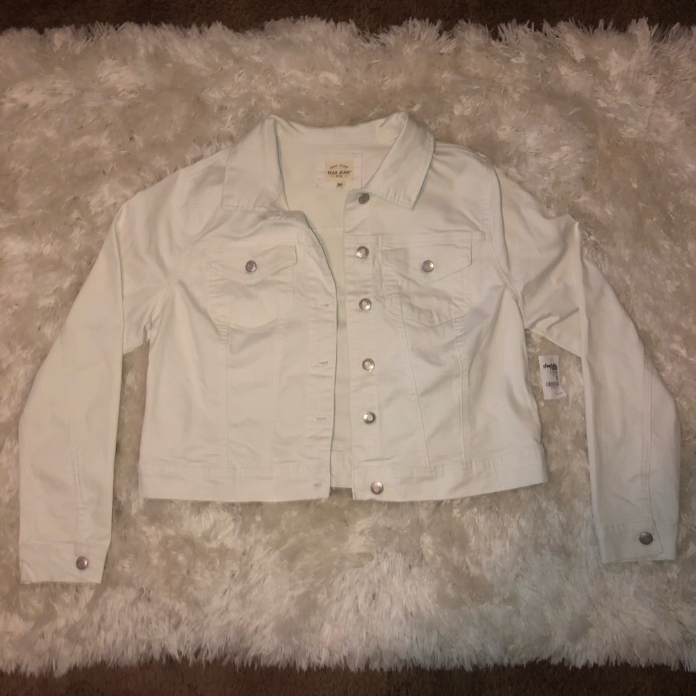 White Jean Jacket